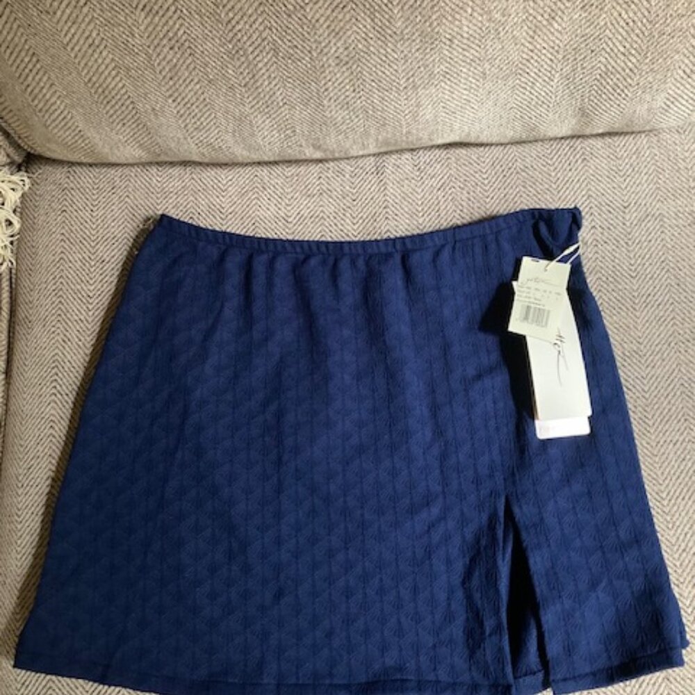 Gottex Navy Swim Skirt Size L
